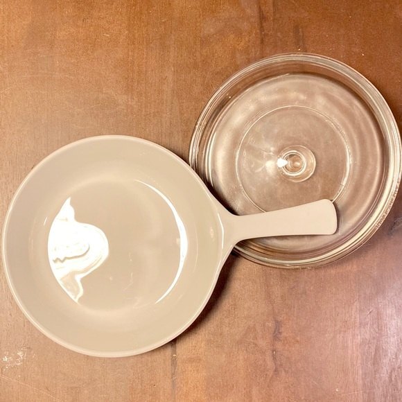 Vintage Corning Ware Amana Blue Colonial Browning Skillet w/Lid - Picture 2 of 7